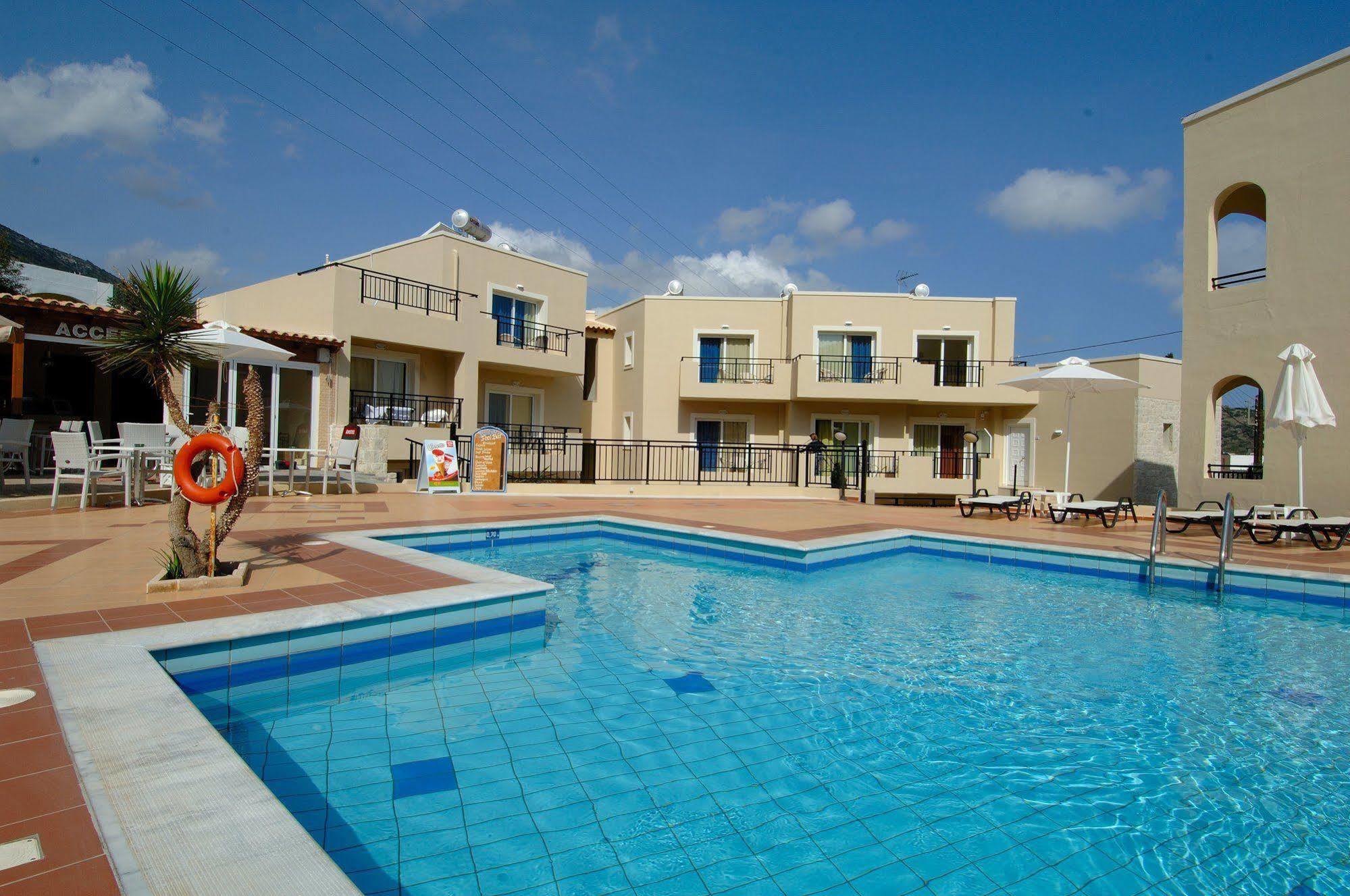 Rainbow Apartments Stalida Exterior foto